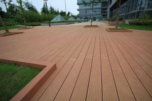 Harga Pabrik WPC Komposit Decking WPC Decking WPC Laminate Flooring Anti-UV Outdoor Decking